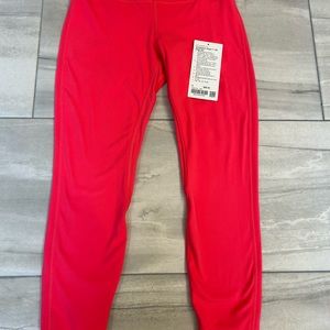 Lip Gloss Pink Lululemon Align Leggings